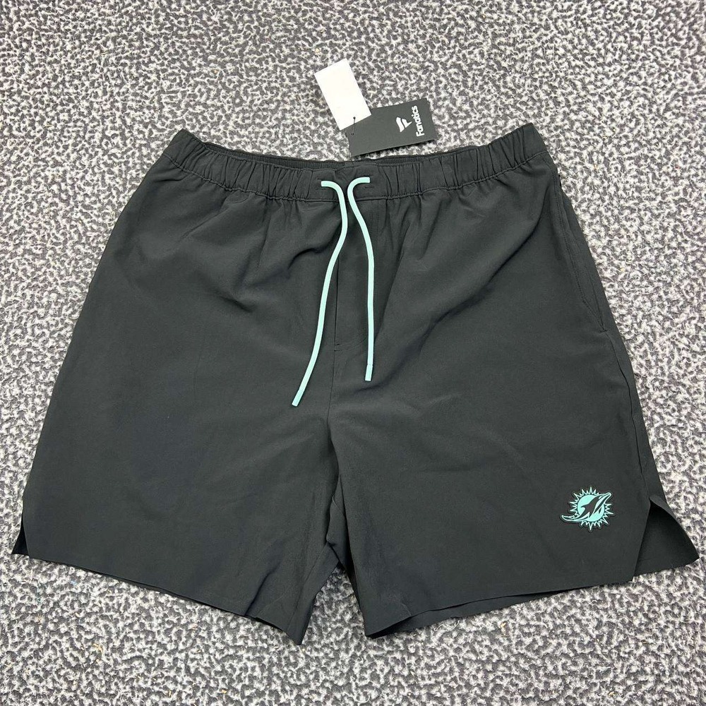 Miami Dolphins NFL Training Shorts Men Large Black Fanatics New L